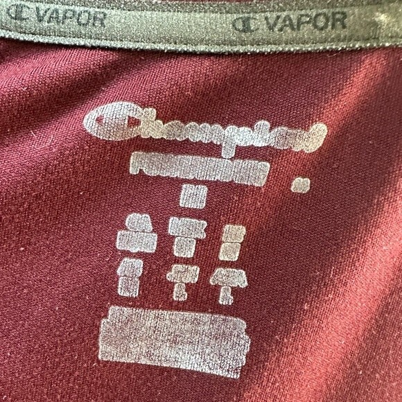 Champion Texas A&M University Women's Vapor Soft V Neck Short Sleeve T-shirt M - Picture 7 of 7